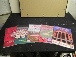 St. Louis Cardinals (MLB) Yearbook & Program Lot of (6) 