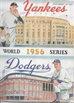 1956 World Series (Brooklyn Dodgers vs. NY Yankees) Official Program