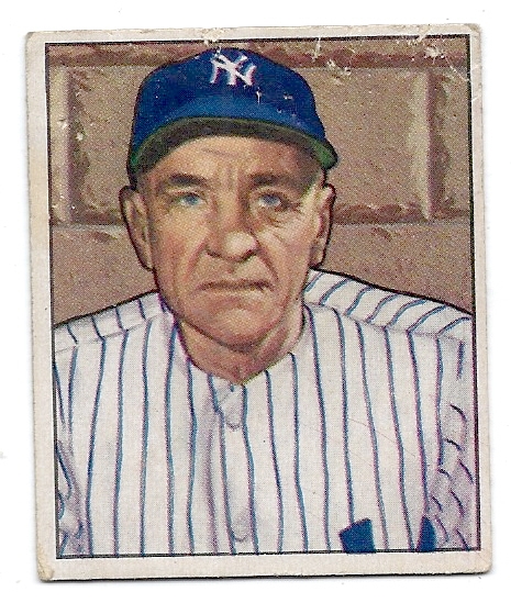 1950 Bowman - Casey Stengel (HOF) - Baseball Card