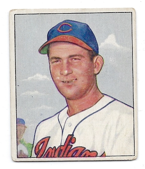 1950 Bob Lemon (HOF) Bowman Baseball Card