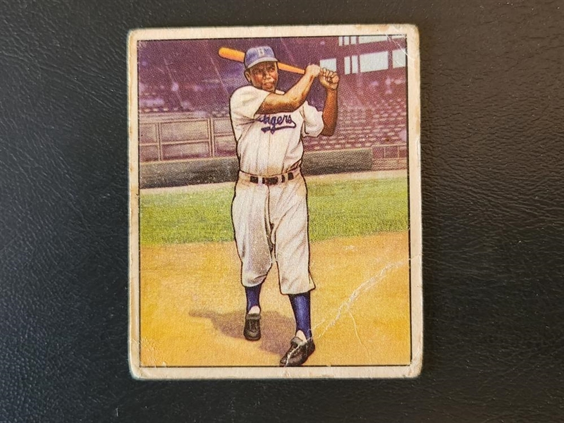 1950 Jackie Robinson (HOF) Bowman Baseball Card 