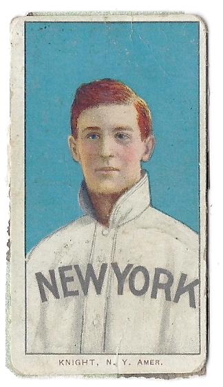 1909 Jack Knight (New York) T206 Tobacco Card