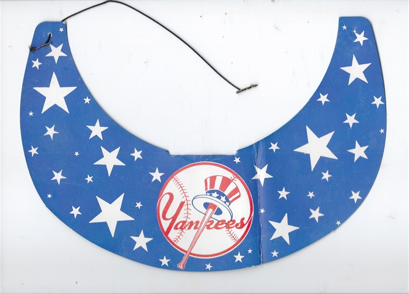 1940's NY Yankees Fold Down Flap Visor