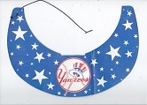 1940's NY Yankees Fold Down Flap Visor