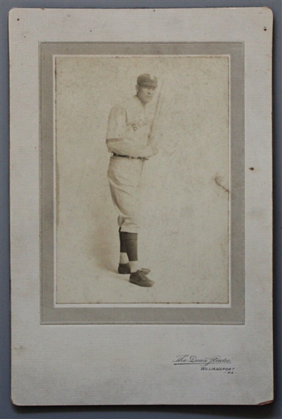 Vintage Baseball Cabinet Card