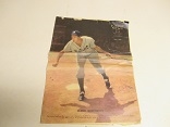 1938 Hank Greenberg (HOF) Full Page Coloroto Photo