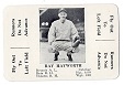 1936 S&S Game Green Back - Ray Hayworth (Detroit Tigers ) - Baseball Card