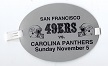 1995 SF 49'ers (NFL) vs. Carolina Panthers Media Sideline Armband Pass