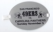 1995 SF 49ers (NFL) vs. Carolina Panthers Media Sideline Armband Pass