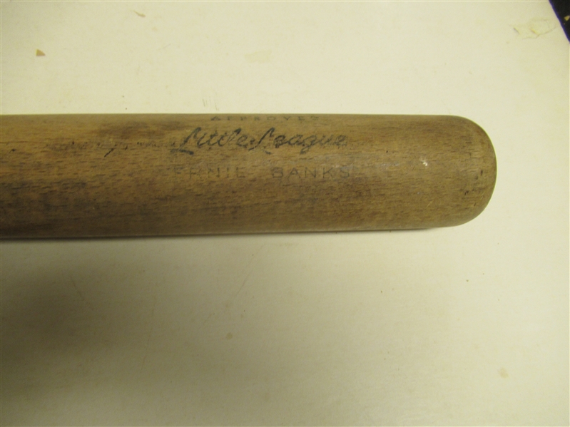 1960's Ernie Banks (HOF) Smaller Size Baseball Bat