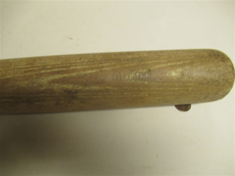 C. 1950's Stan Musial (HOF) Hawthorne Model  Smaller Size Bat