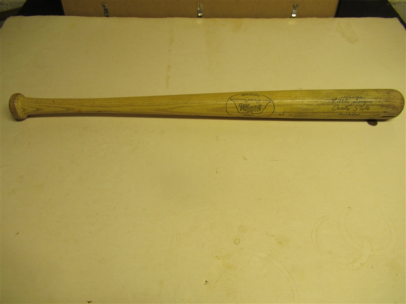 1960's Rico Carty (Atlanta Braves) Worth 100 Model Baseball Bat