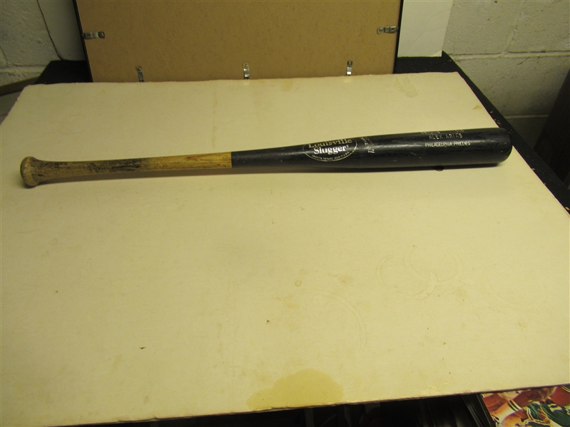 Alex Arias (Philadelphia Phillies) Game Used Baseball Bat