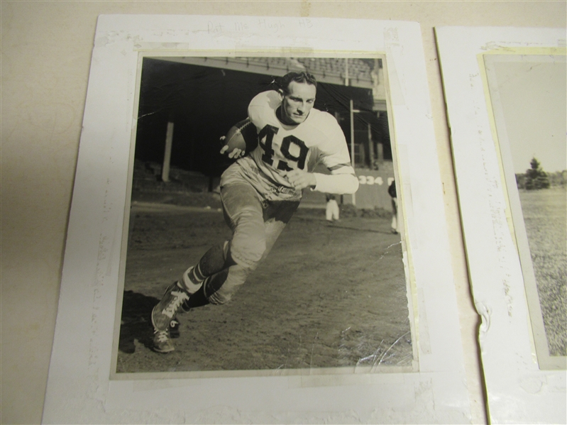 1940's Philadelphia Eagles (NFL) Team Issued Photos