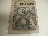 1969 NY Jets (NFL) Win Super Bowl III - 16 to 7 - Daily News Full Paper 