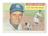 1956 Jerry Coleman (NY Yankees) Topps Baseball Card