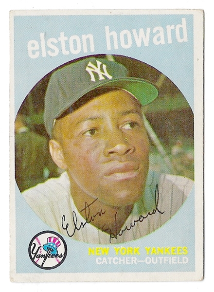 1959 Elston Howard (NY Yankees) Topps Baseball Card