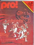 1979 Oakland Raiders (NFL) vs. KC Chiefs Official Program at Oakland