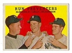 1959 Run Preventers (McDougald, Turley & Richardson) Topps Baseball Card