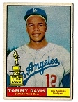 1961 Tommy Davis (LA Dodgers) 2nd Year Topps Card