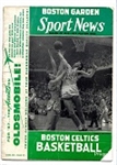 1956 - 57 Boston Celtics (NBA) Bill Russell Rookie Year Playoff Program at Boston