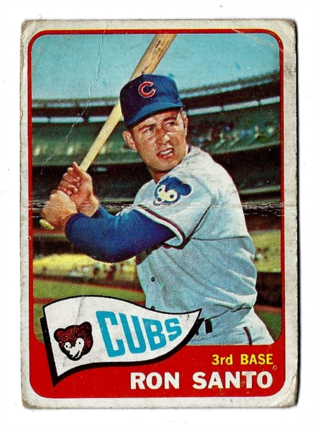 1965 Ron Santo (HOF) Topps Baseball Card