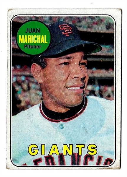 1969 Juan Marichal (HOF) Topps Baseball Card