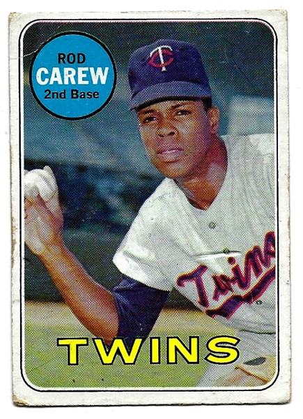 1969 Rod Carew (HOF) Topps Baseball Card