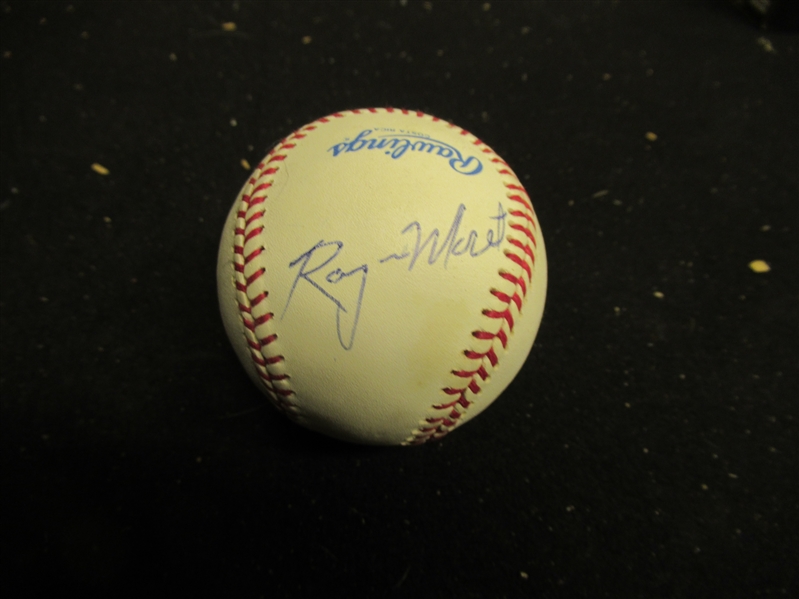Roger Moret (OAL Baseball) Autographed Ball