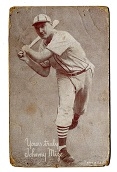 1939 - 46 Johnny Mize (HOF) Salutation Exhibit Card