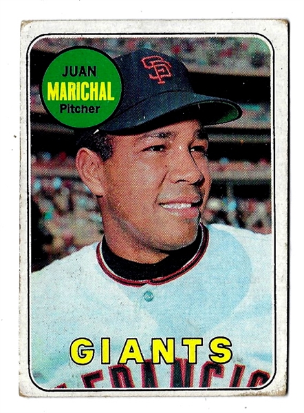 1969 Juan Marichal (HOF) Topps Baseball Card