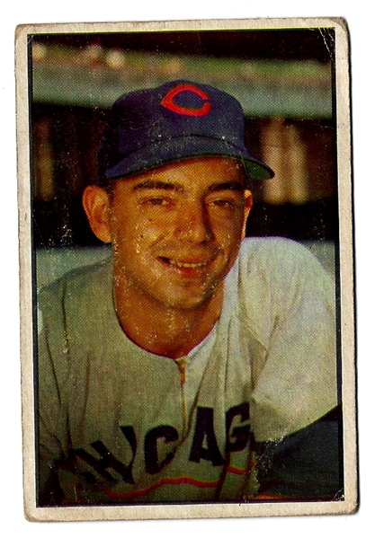 1953 Bowman Color Card Tommy Brown 