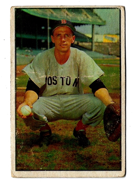 1953 Bowman Color Sammy White 