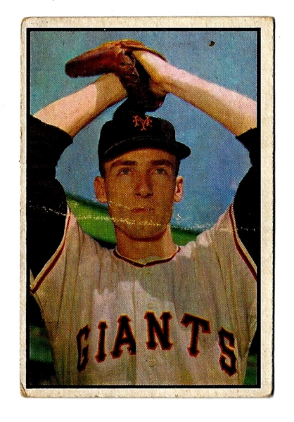 1953 Bowman Color Al Corwin