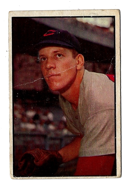 1953 Bowman Color Card Joe Nuxhall