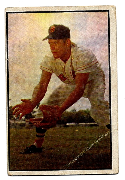 1953 Bowman Color Card Billy Goodman 