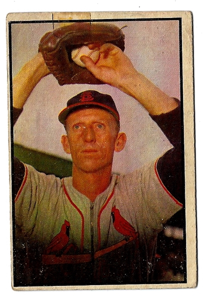 1953 Bowman Color Card Al Brazle (St. Louis Cardinals)