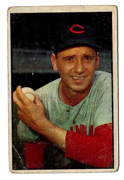 1953 Bowman Color Card Ken Raffensberger (Cincinnati Reds)