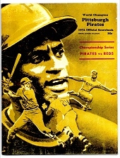 1972 NLCS - Pitsburgh Pirates vs. Cincinnati Reds - Official Program at Three Rivers Stadium