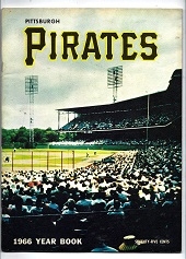 1966 Pittsburgh Pirates (NL) Official Yearbook