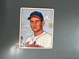 1950 Bob Lemon (HOF) Bowman Baseball Card