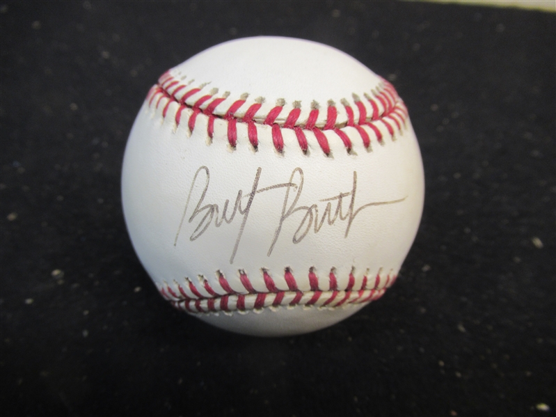 Brett Butler (Atlanta Braves) Autographed ONL Baseball 