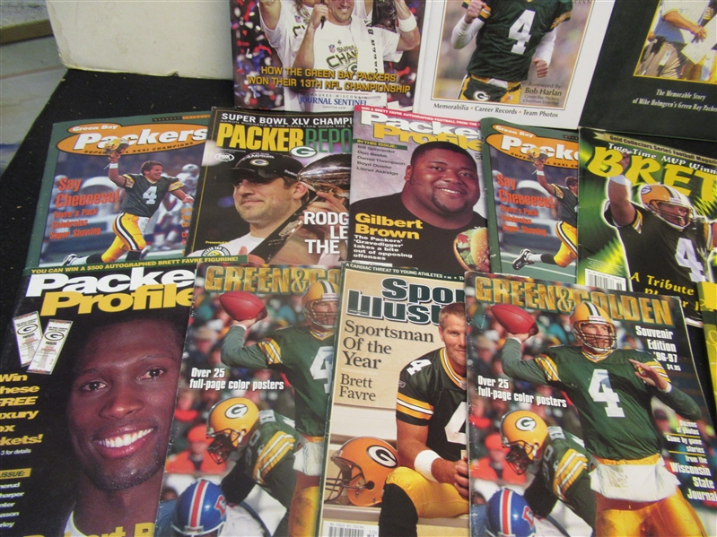 1996 - 2011 Green Bay Packers Big Lot of (14) Publications Inc. Playoffs