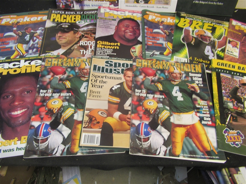 1996 - 2011 Green Bay Packers Big Lot of (14) Publications Inc. Playoffs