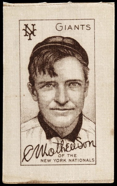 1911 Christy Mathewson S74 Silk 