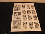 1941 Brooklyn Dodgers Large Size Player Display Poster