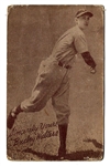 1939 - 46 Bucky Walters (Cincinnati Reds) Salutation Exhibit Card
