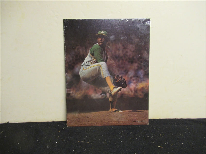 Vida Blue (Oakland A's) Color Display Piece