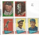 1960 & 1961 Fleer Baseball Cards Lot of (5)