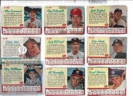 1962 Post Cereal Cards Lot of (9)  - Numbered - All are National League Players